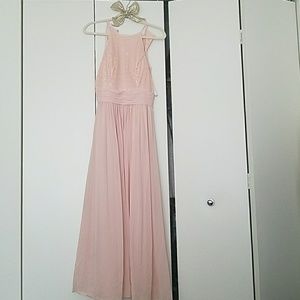 Bill Levkoff Floor Length Bridesmaid Dress